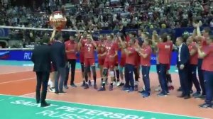 Волейбол. Сборная России заняла 1 место в Олимпийской квалификации Токио 2020