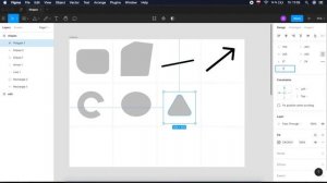 Фигуры в Figma || Урок #2