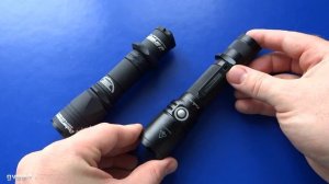 Тест сравнение мощных тактиков Fenix TK20R VS Armytek Dobermann