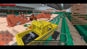 МОНСТЕР ТРАКИ В MINECRAFT. КАТАЕМСЯ С СЫНОМ НА MONSTER TRUCK.