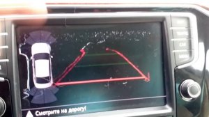 VW passat B8 Rear View cam fail / косяк камеры заднего хода.
