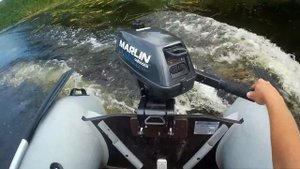 Лодка Навигатор 270 с мотором Merlin 3.5 2T
