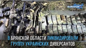 В Брянской области ликвидировали группу украинских диверсантов