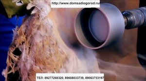 Насадка для ощипывания домашней птицы Дакмастер перосъёмная машинка