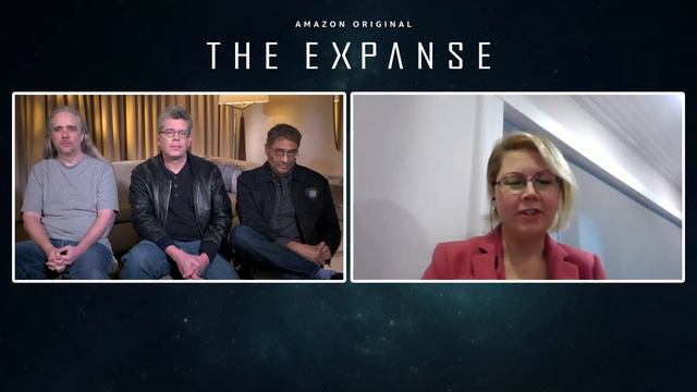 Interview with The Expanse creators Ty Franck, Daniel Abraham and showrunner Naren Shankar.