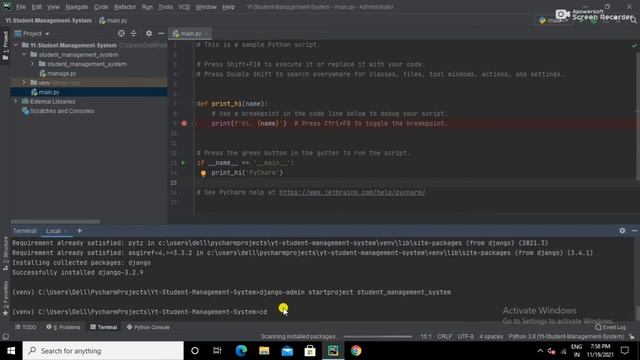 How to Install Django | Python Django Project Setup | CodingEx