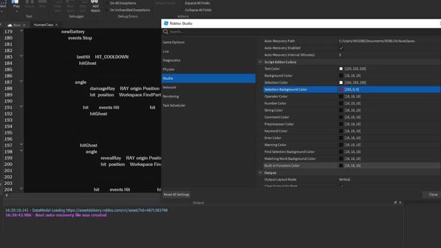 How to Make Roblox Studio Look Cool (Dark Theme + Script Color) смотреть онлайн