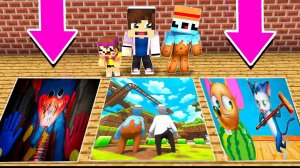 ЯМА КОШКИ МЫШКИ Хагги Вагги И ЧЕЛОВЕЧКИ ИЗ ПЛАСТИЛИНА в МАЙНКРАФТ ! ДЕВОЧКА ВИДЕО ТРОЛЛИНГ MINECRAFT