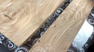 Стол из Слэба для руководителя с Эпоксидной Смолой