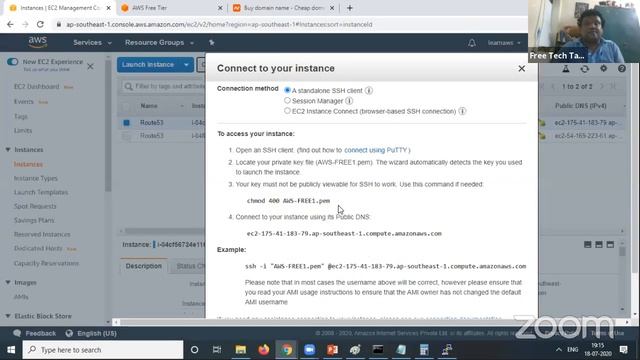 AWS Route 53 Domain Pointing Service Hosting Zone Practical in Tamil смотреть онлайн