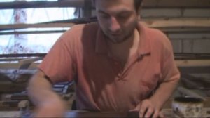 Реставрация дверей. Шлифовка лака, браширование и покраска в венге.