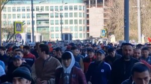 УРАЗА-БАЙРАМ В ЦЕНТИР МОСКВЫ ПРОСПЕКТ МИРА 21 04 2023