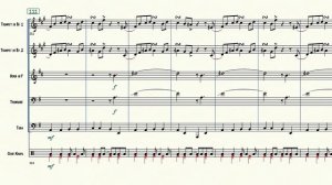 Sing, Sing, Sing for Brass Quintet Sheet Music