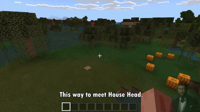 HOW TO GO TO HOUSE HEAD PLANET IN MINECRAFT
