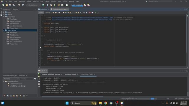 Create a Web Application Using WSDL SOAP Web Service in NetBeans | Shopping Web Using Java | PART 1 смотреть онлайн