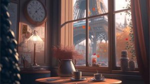 4K Уютная атмосфера кофейни ☕ Мягкая джазовая музыка для отдыха/учебы/работы #2