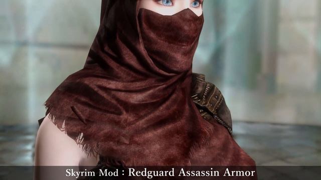 【Skyrim Mod】 Redguard Assassin Armor ｜PC ＆ Xbox ｜ スカイリム Armor Mod смотреть онлайн