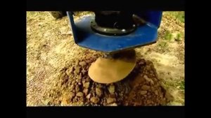 Ямобур на минипогрузчике MultiOne