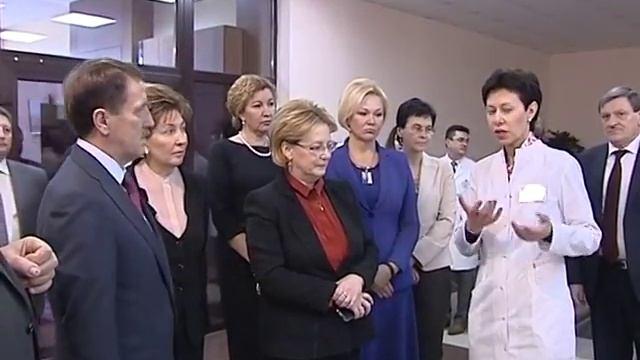 Министр здравоохранения Вероника Скворцова посетила ВОККДЦ