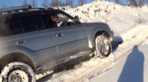 Isuzu Bighorn 6ve1 и Toyota Prado 3rz лайтовые покатушки по пути на Островной