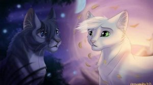 "Коты-Воители" Воробей и Половинка Луны.