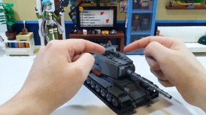 Лего самоделка: сверхтяжелый  танк КВ-4