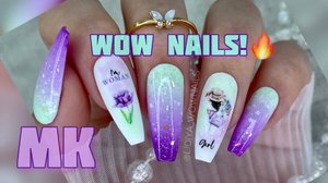 WOW NAILS?/ НЕЖНЫЙ ДИЗАЙН НОГТЕЙ / Быстрый дизайн