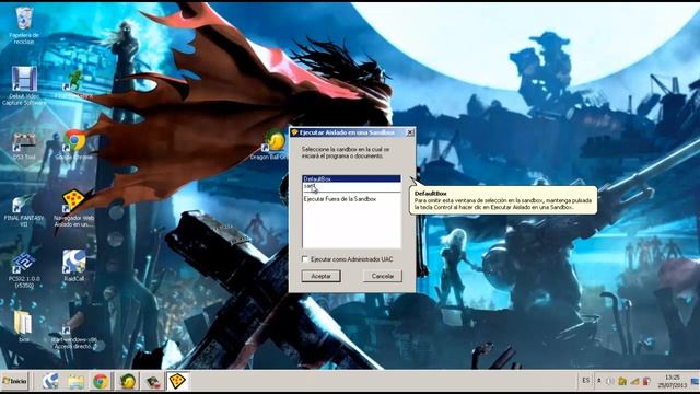 Abrir 2 cuentas de DBO 07/2013(No es PC virtual)"Sandbox" en la misma PC Facilmente
