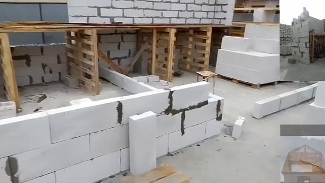 Белый дом 12*12 газоблок. смотреть онлайн