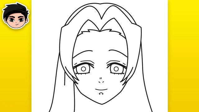 How to Draw Kanae Kocho from Demon Slayer | Easy Step-by-Step смотреть онлайн