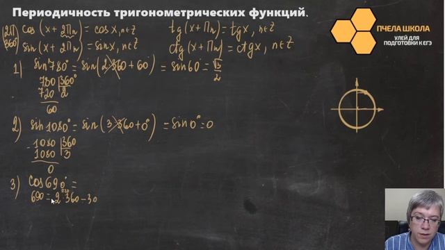 Находим значение тригонометрических выражений | Задание 9 ЕГЭ математика профиль смотреть онлайн