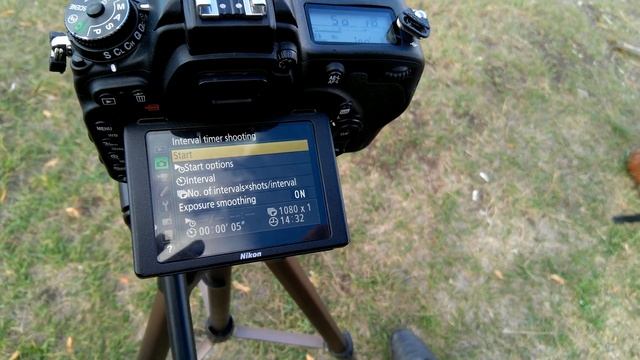 Как снимать таймлапс на примере NIkon d750 и Nikon d5200 смотреть онлайн