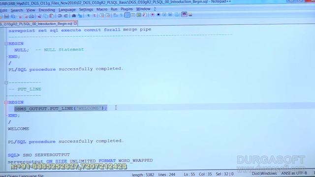 Oracle Tutorial||Onlinetraionin||Oracle|PL/SQL Part - 4 by basha смотреть онлайн