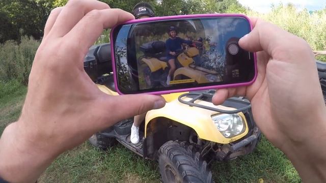 Катаемся на квадриках с детьми. Воронеж - август 2020г. смотреть онлайн