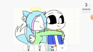 Санс мой парень...