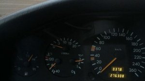 Mercedes W140. Датчик давления масла взбунтовался.