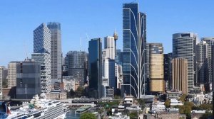 Sydney Opera House, Circular Quay, Carnival Splendor & Sydney Harbour from bridge lookout