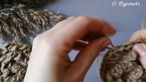 Мочалка из джута крючком. Эко вязание крючком. Прекрасное дополнение любого подарка!