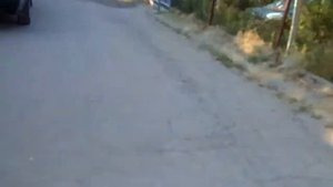 Дорога от отеля  «Камелот»  до пляжа