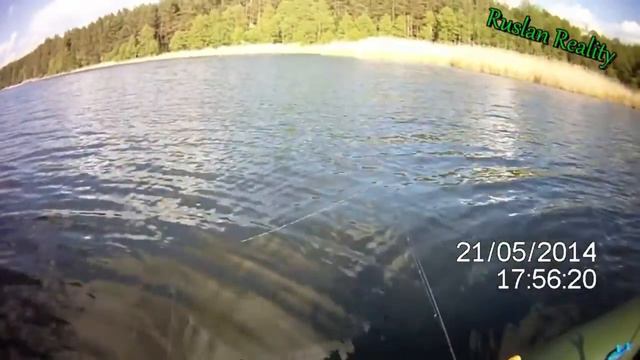 ФЛЮРОКАРБОНОВЫЙ ПОВОДОК. ЩУКА перекусывает без п auxmedia auxmedia смотреть онлайн