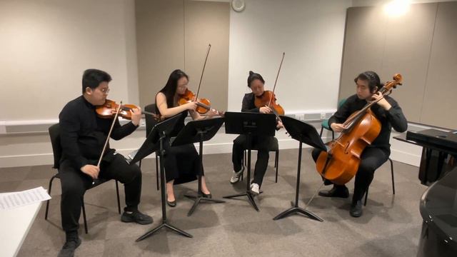 He  Chen The Butterfly lovers arr. for String Quartet 梁山伯与祝英台 弦乐四重奏版