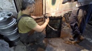 Замена радиатора охлаждения на 156 2.0 ТС. Replacing the cooling radiator with Alfa Romeo 156 2.0 Т