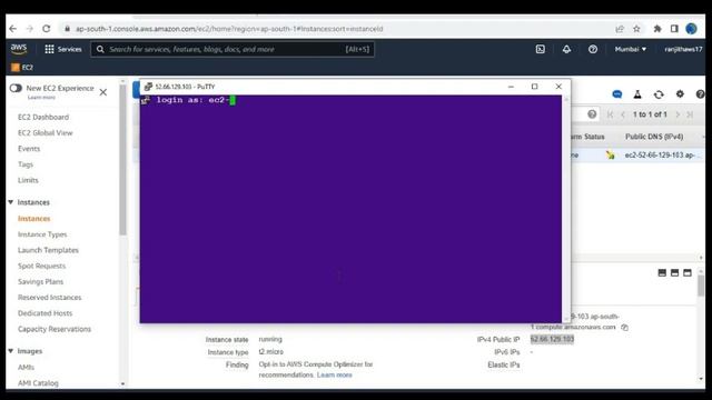 Creating EC2 instance,installing Git and Creating users смотреть онлайн
