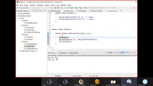 [Selenium Java] Bài 2: Java OOP hướng đối tượng (part 1) | Anh Tester