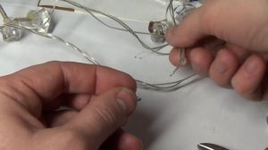 Быстрый ремонт новогодней гирлянды