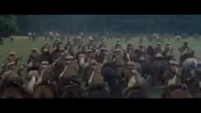 Батальные сцены - Первая мировая - атака английской конницы смотреть онлайн