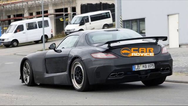 mercedes benz sls black series смотреть онлайн