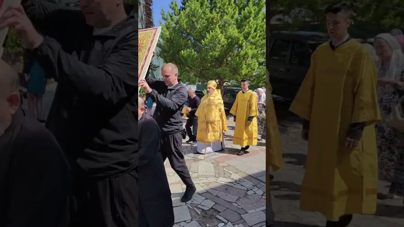 Крестный ход 25.06.2023 г. в Боголюбском Алексиевском мужском монастыре г. Владимир