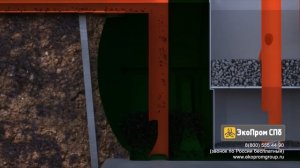 Принцип работы Септика "Росток" Дачный