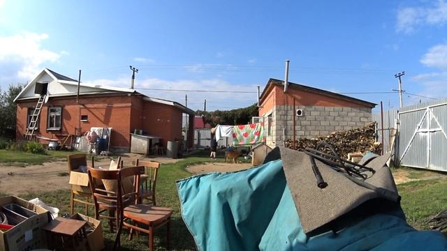 Навожу порядок в беседке/ Уборка/ Стирка/